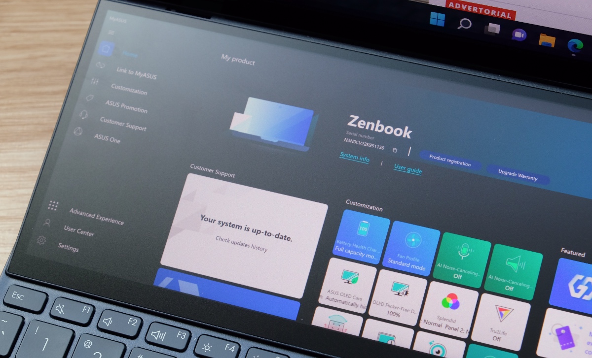 لپ‌تاپ ایسوس ZenBook Pro OLED UX8402ZE-A